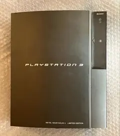 プレステ3 PS3 本体 CECHH00_M6 メタルギアソリッド4 鋼 限定版