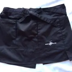 黒のエプロン 4ポケット付きBEVERLY HILLS POLO CLUB