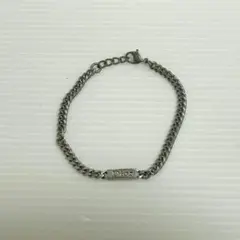 Dior ディオール ブレスレット シルバー ＳＳ ロゴプレート チェーンのサムネイル