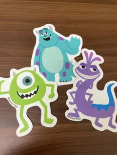 ディズニー　ピクサー マグネット　マイク　サリー　ランドール