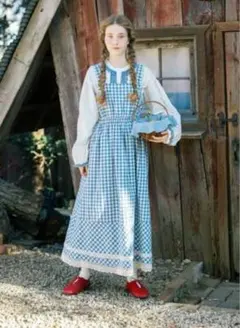 SM2/オズの魔法使い ギンガムチェックワンピース ブルー