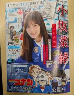 週刊少年サンデー　切り取りなし　コナンカード付録付き　新品