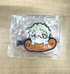 ハイキュー キャラばんちょうこう ヘアクリップ 月島蛍