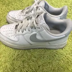 NIKE AIR FORCE 1 ホワイト グレー スニーカー