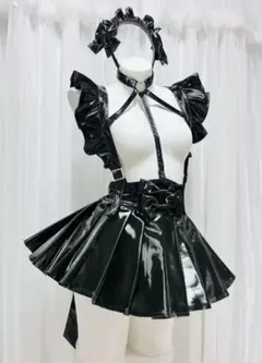 歪萌舎 暗黒王朝 ダークメイドバニー エナメルバニー - メルカリ