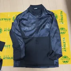 ATHLETA アスレタ ジャージ トラックジャケット ブラックのサムネイル