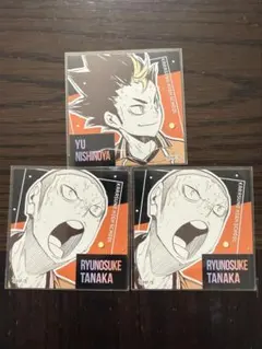 ハイキュー‼︎スクエアステッカーコレクションvol.2 田中 西谷