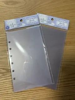 正規品　クーリア　はってはがせる　とうめいシールシート　シール帳台紙