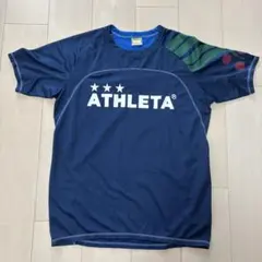 ATHLETA アスレタ プラクティスシャツ ネイビー Lサイズのサムネイル