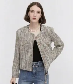 【新品】フラップ詳細　ボタンフロント　オーバーコート