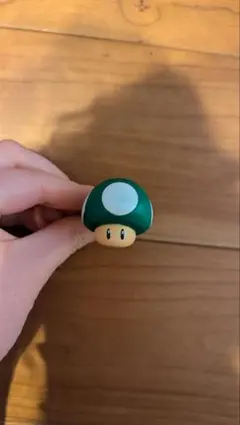 スーパーマリオ　1UPキノコ　指輪　マリオ　ガチャガチャ