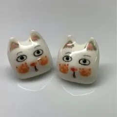猫 ピアス