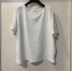 AMERICAN HOLIC Vネック 半袖Tシャツ Mサイズ ホワイト