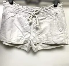 Roxy ショートパンツ　ホワイトカラー　XS ポケット付き