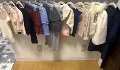 14点セットfamiliarファミリアニット＆ワンピース＆カーディガン＆スカート