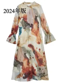 新品タグ付き　UNDRESSED AMELIA INK ART DRESS