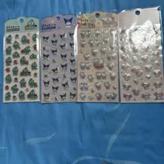 サンリオ　ぷくっとシール他　合計10枚