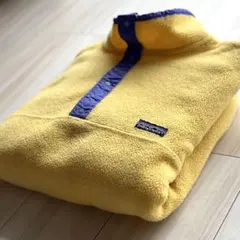 フカフカ！初期型！ポケ無し！L！88年製パタゴニア シンチラスナップT USA製