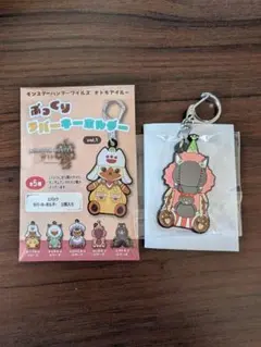 モンスターハンターワイルズ ぷっくりラバーキーホルダー コンガネコ