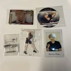 ハイキュー 宮侑 グッズセット クロニクル キャラナップ カード コースター