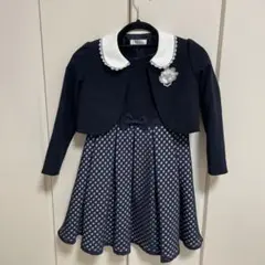 ELLE エルアンノアール　130cm フォーマル　発表会　入学　女の子のサムネイル