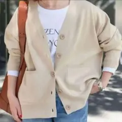 2026年最新】 Spick & span ダブルジャガード ビッグカーディガンの