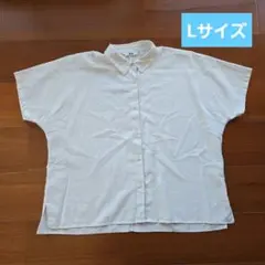 ユニクロ レーヨンブラウス レディース Lサイズ 白