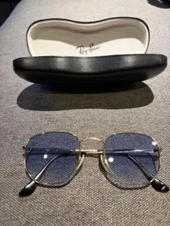【匿名配送】Ray-Ban RB 6448 ブルーサングラス ケース付き