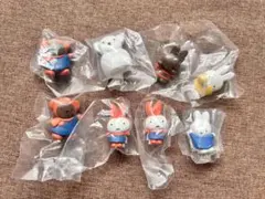 む*。様 ミッフィー はさむんです。 ガチャ クリップ 8点まとめ売り