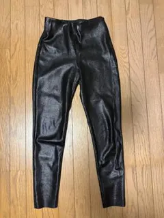 ZARA レザーレギンススキニーパンツ