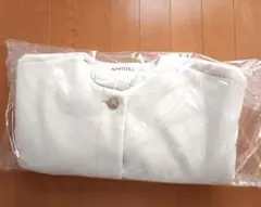 新品　未開封　SNIDEL コート　ショート丈　アイボリー
