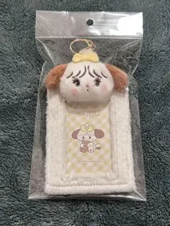 mikko POPUP ぬいぐるみ付きトレカケース スフレ