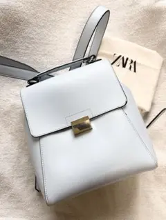 【ZARA】美品 夏 リュック バックパック ライトブルー 水色【匿名配送】のサムネイル