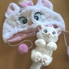 ファンキャップ マリーちゃん ディズニー ぬいぐるみショルダー 猫