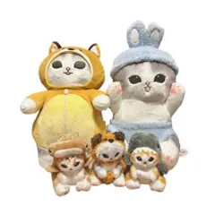 mofusand ぬいぐるみ 5点 サメにゃん にゃんぱんつ BIG マスコットのサムネイル