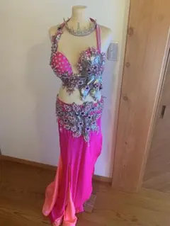 ベリーダンス セットアップ ピンク