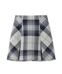 SNIDEL ロービングチェックスカート