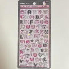 【正規品】ボンボンドロップシール　文字　ハローキティクール