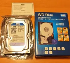 WD Blue 1.0TB HDD WD10EZEX 本体