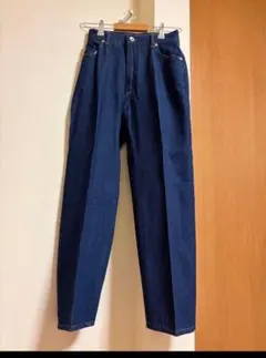 nano UNIVERSE ハイウエストストレートデニムパンツ サイズ36
