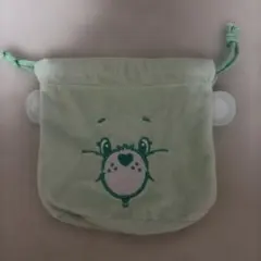 Care Bears フェイス巾着 グリーンのサムネイル