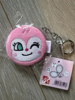 アンパンマンミュージアム限定 ふわふわダブルコンパクトミラー ドキンちゃん