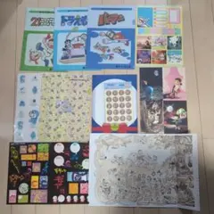 ドラえもん　クリアファイル 　ポストカード　ステッカー　ミニポスターセット