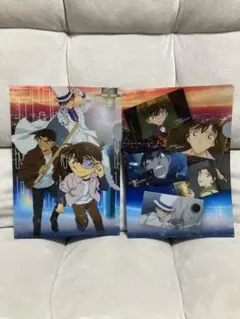 名探偵コナン 100万ドルの五稜星 クリアファイル 2枚セット