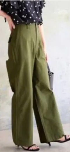 JOURNAL STANDARD relume ワイドベイカーパンツ カーキ36