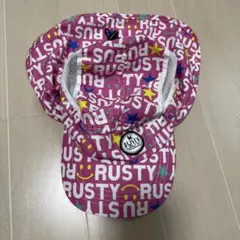 RUSTY SUPPLY CO キャップ 日よけ付き ピンクのサムネイル