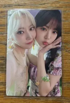 LE SSERAFIM CRAZY JP サクラ ウンチェ A盤