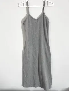 STUSSY キャミワンピース グレー