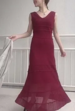 SNIDEL ニットワンピース ロング タイト 春 夏 美品 Freesize