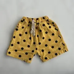 ドット柄ショートパンツ100-110 韓国子供服